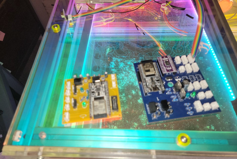 version 1 and version 2 pcbs